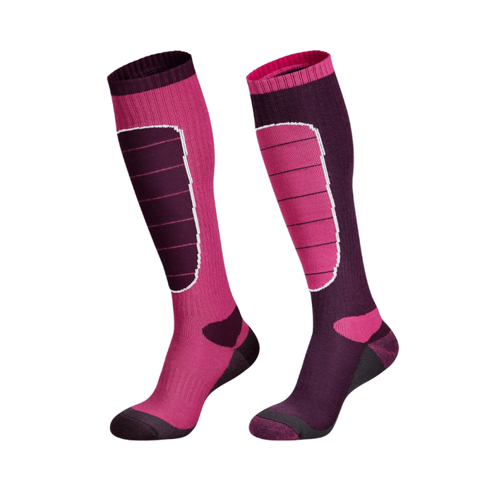 Pair Of 2 Stylish Compression Heated Socks