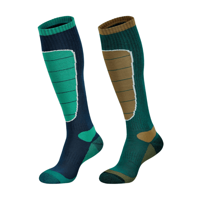 Pair Of 2 Stylish Compression Heated Socks