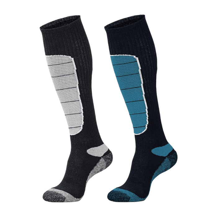 Pair Of 2 Stylish Compression Heated Socks