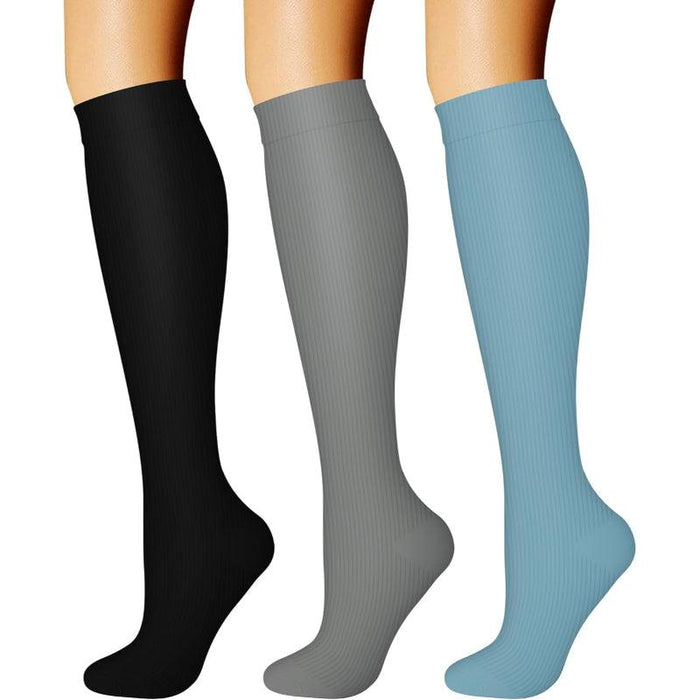 3 Pack Of Running Compression Socks