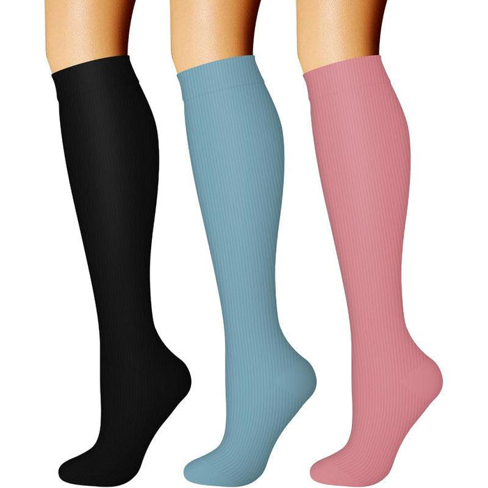 3 Pack Of Running Compression Socks