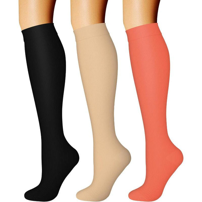 3 Pack Of Running Compression Socks