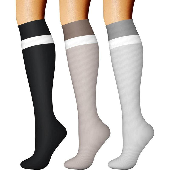 3 Pack Of Running Compression Socks