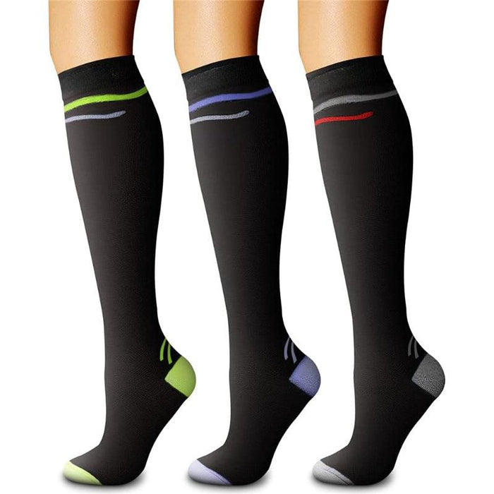 3 Pack Of Running Compression Socks