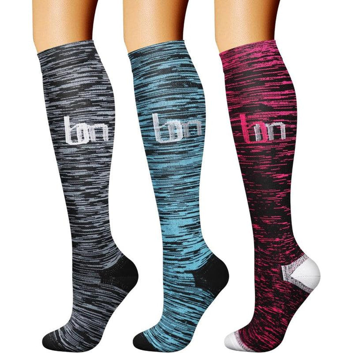 3 Pack Of Running Compression Socks