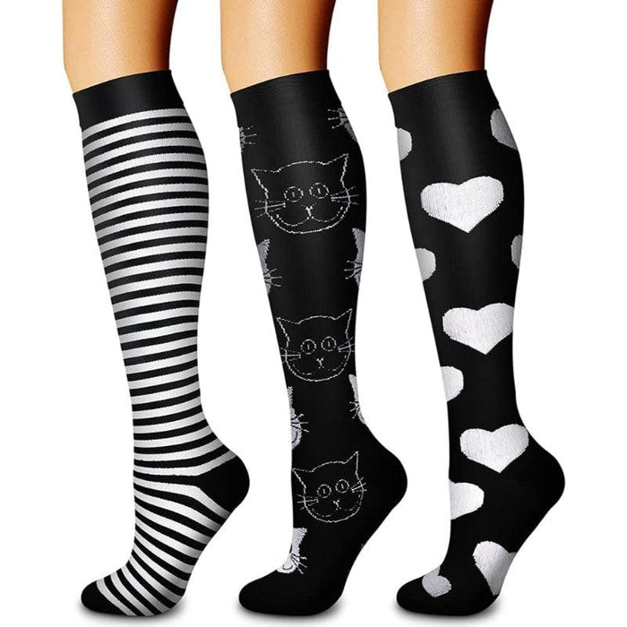 Pack Of 3 Running Compression Orthopedic Socks