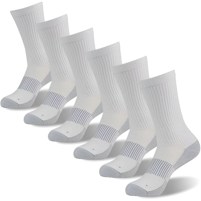 6 Pairs Copper Ion Arthritis Socks With Arch Support