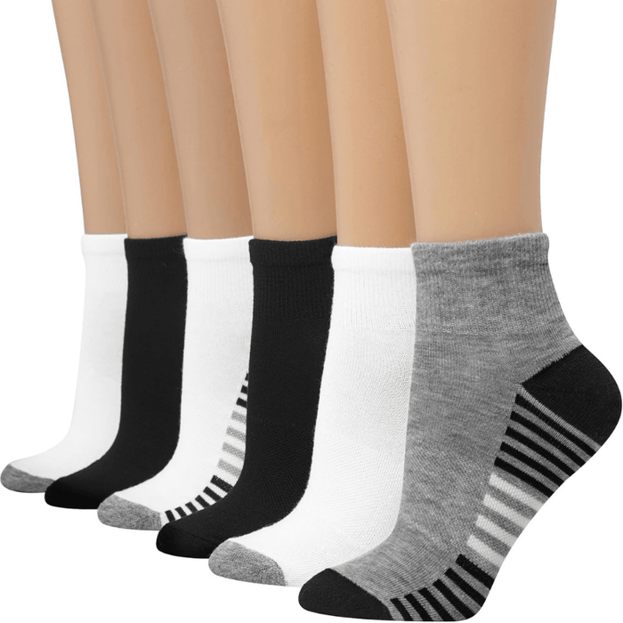 6 Pairs Comfort Ankle Support Socks