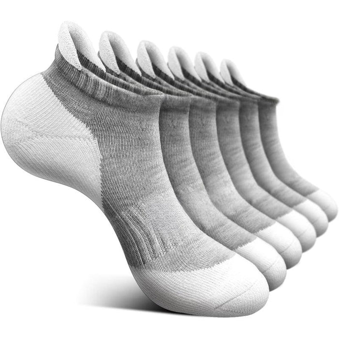 6 Pairs Ankle Support Socks For Walking And Jogging