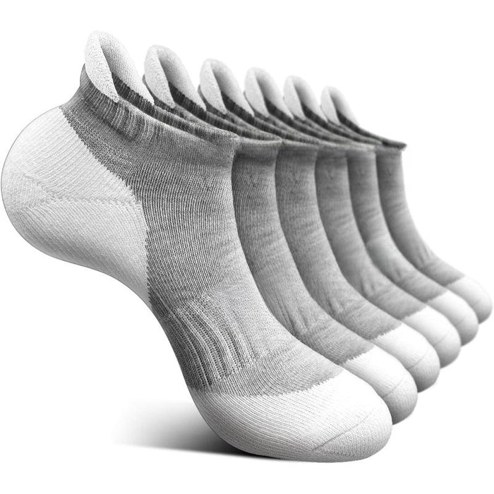 6 Pairs Ankle Support Socks For Walking And Jogging