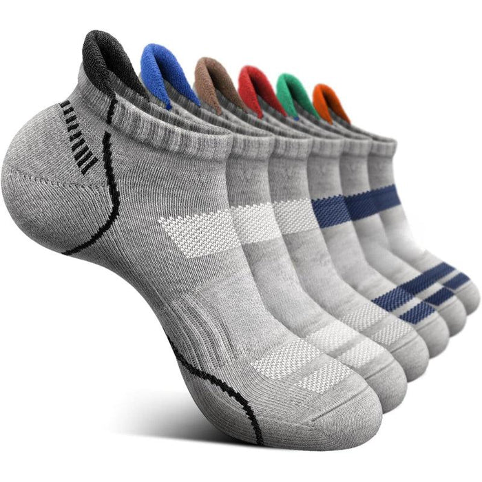 6 Pairs Ankle Support Socks For Walking And Jogging