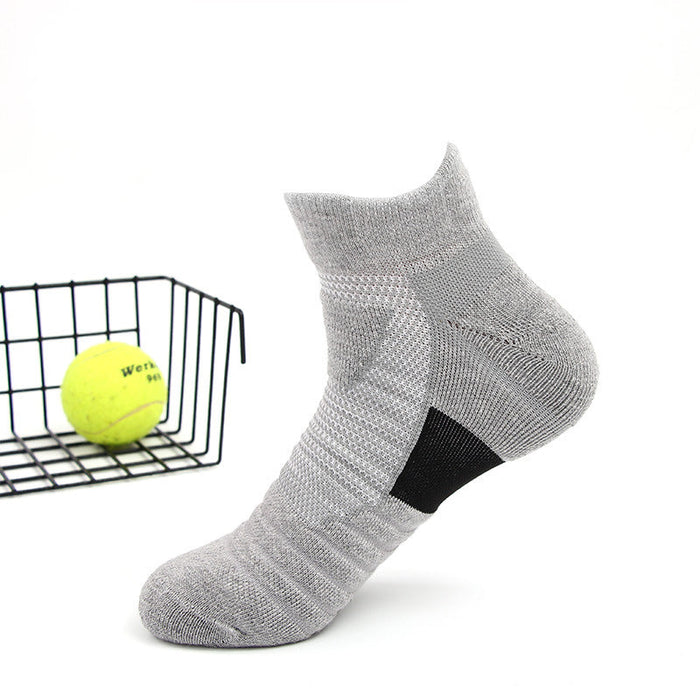 3 Pairs Thick Ankle Sports Socks For Men