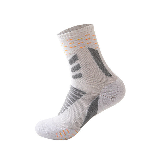 7 Pairs Sweat-Absorbent Outdoor Sports Socks | Vibrant Colors | Anti-Slip Grip