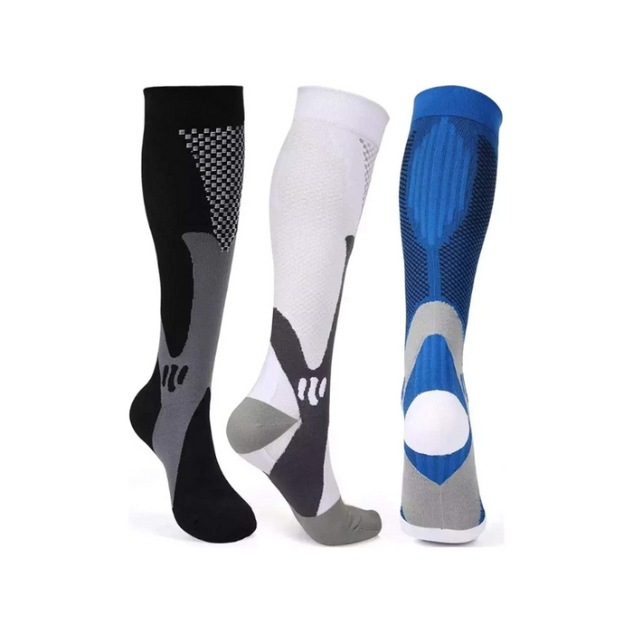 Running Compression Stockings 20-30 Mmhg Sports Socks 5 Pack