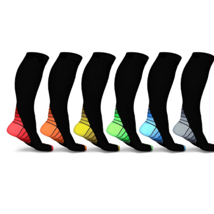 Unisex Sports Compression Socks- Pack of 5