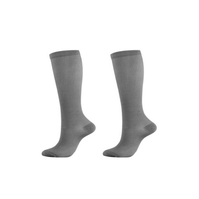 Solid Colors Compression Socks Fit For Sports