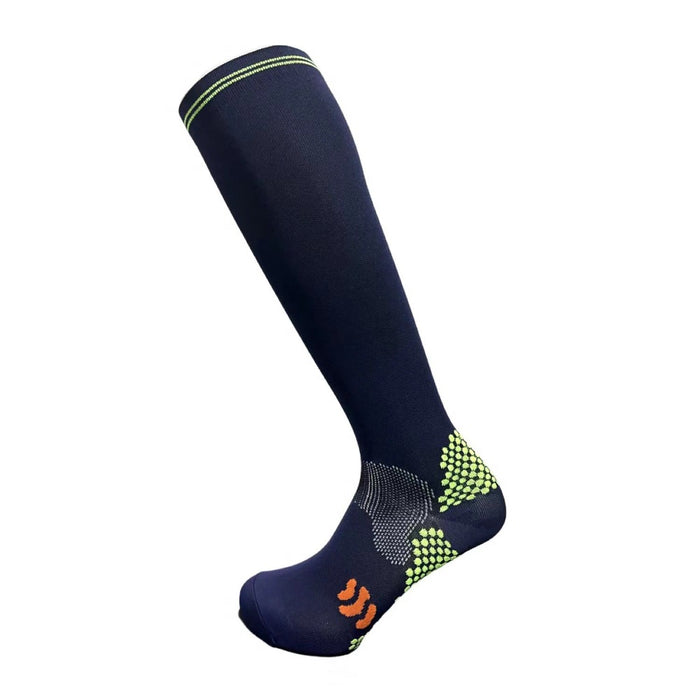 Running Pressure Sports Socks European & American Elastic Football Socks- 6 Pairs