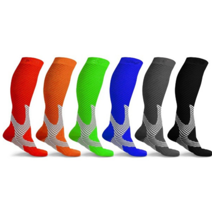 Recovery and Performance Compression Socks 6 Pairs