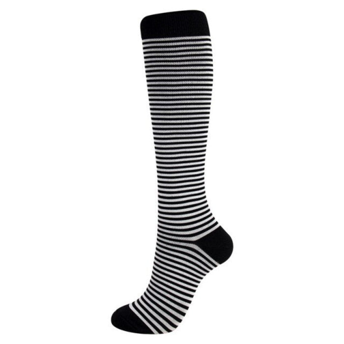 4 Styles Unisex Knee-High Compression Socks