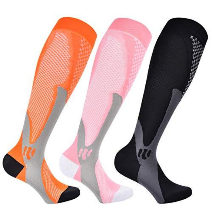 3 Pairs Comfortable Sports Socks For Women & Men
