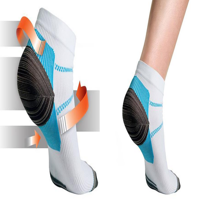 Ankle Compression Plantar Socks 5 Pack — Compression & Plantar Socks